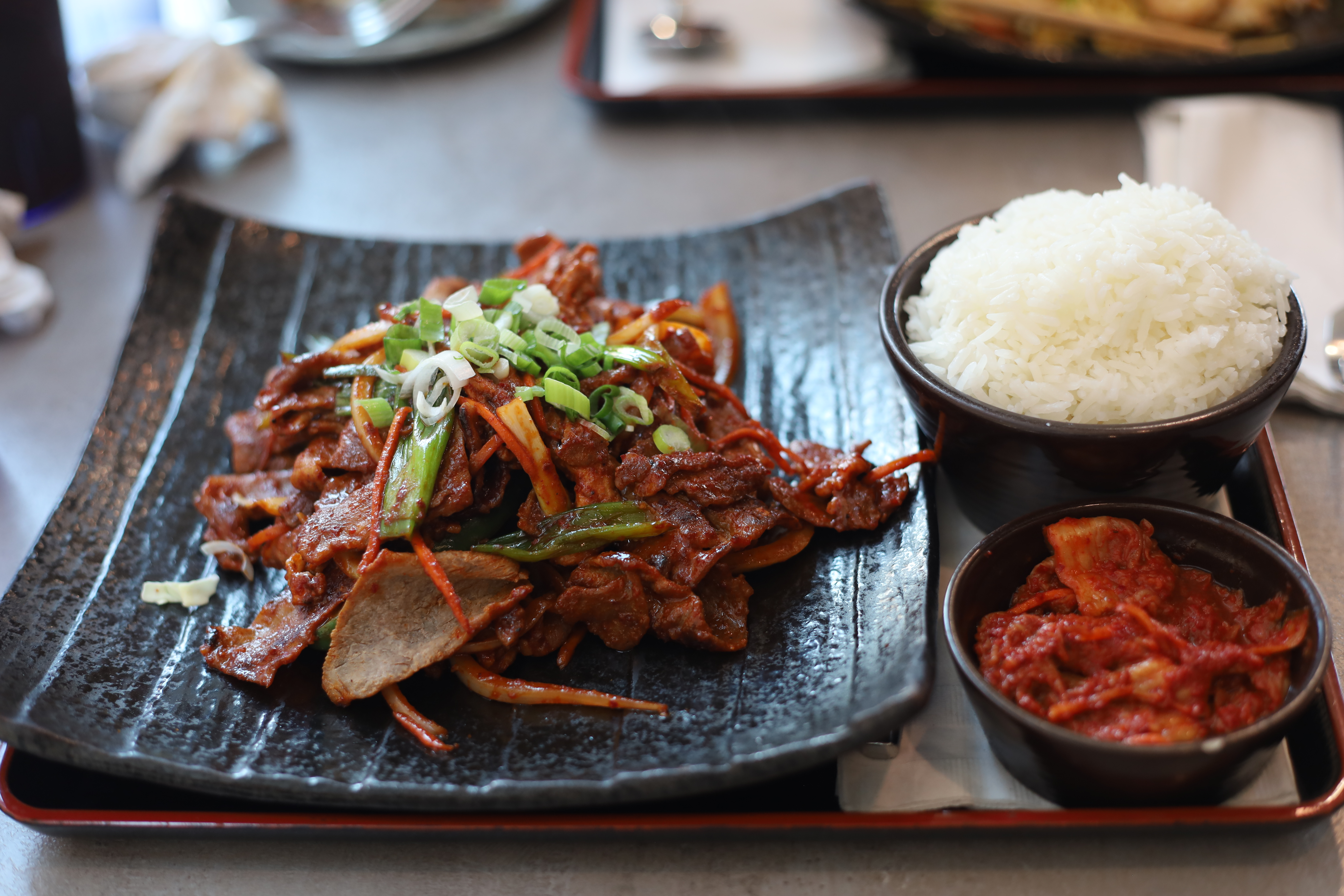 Asian spice, with some rice.